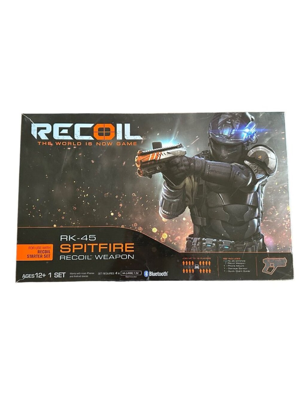 Recoil RK-45 Spitfire Recoil Weapon With Bluetooth For Ages 12+